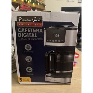 NEW Professional Series Collezioni 12-Cup Programmable Coffee Maker